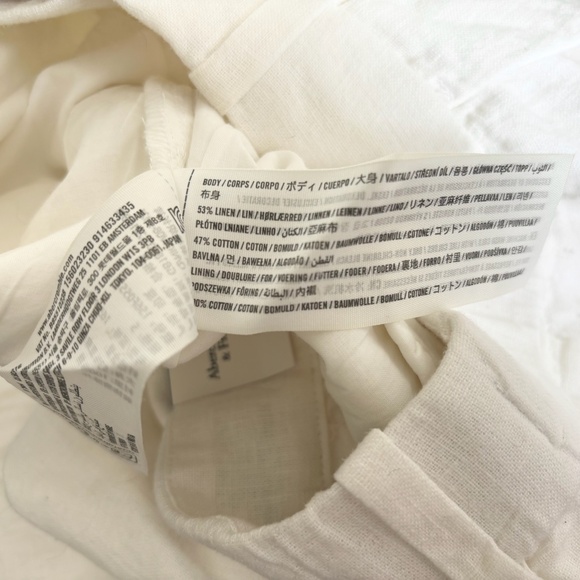 Abercrombie & Fitch Sloane Tailored Linen-Blend Pant - Picture 5 of 5
